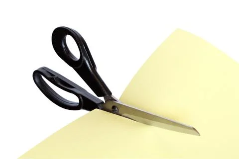 Scissors and paper Stock Photos