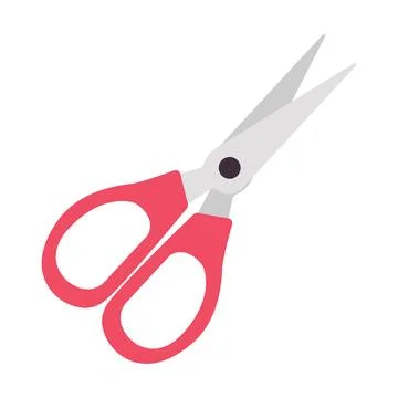 Scissors. Back to school. School supplies. Vector illustration. Stock Illustration
