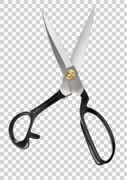 Scissors with Black Handles 写真素材