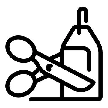 Scissors cutting a coupon, saving money and shopping smart イラスト素材