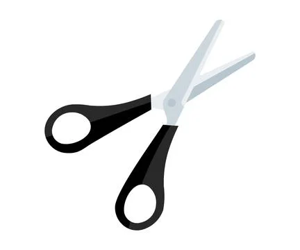 Scissors for cutting  vector design and illustration. Stock Illustration