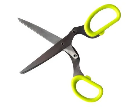 Scissors for cutting vegetables Universal scissors with 5 blades isolated on  Stock Photos