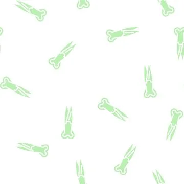 Scissors garden accessory glyph vector seamless pattern イラスト素材