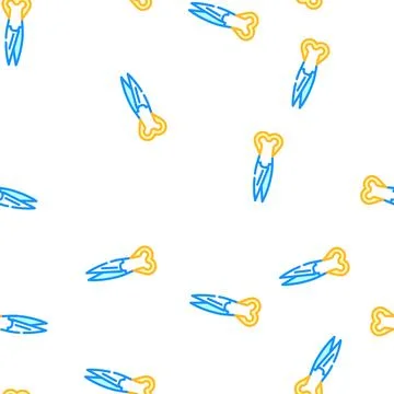 Scissors garden accessory vector seamless pattern イラスト素材