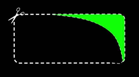 Scissors. Green screen. Intro. Stock Footage 10710410