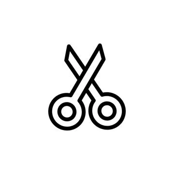 Scissors icon. Element of minimalistic icons for mobile concept and web apps Stock-Illustration