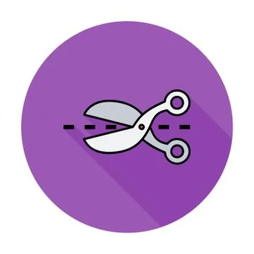 Scissors icon 스톡 일러스트
