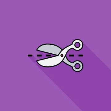 Scissors icon Stock Illustration