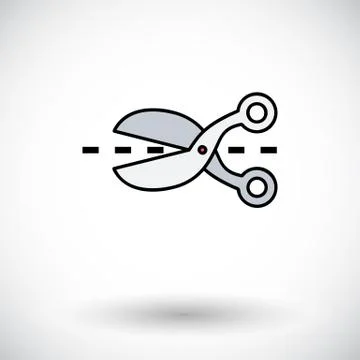 Scissors icon Stock Illustration