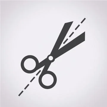 Scissors icon Stock Illustration
