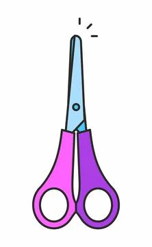 Scissors icon Stockillustratie