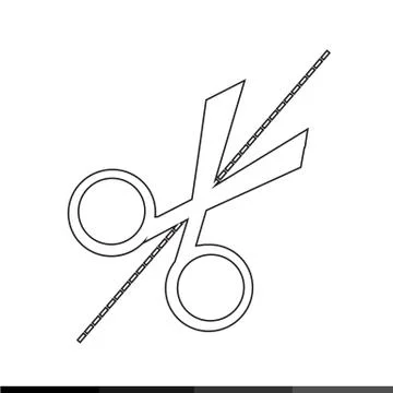 Scissors icon illustration design Stock Illustration