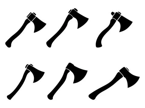 Scissors icon set isolated on white background イラスト素材