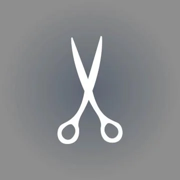 Scissors icon stock vector illustration flat design Stock Illustration