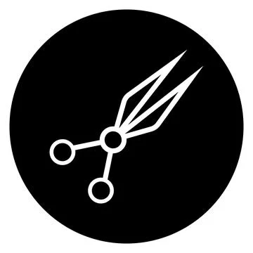 Scissors icon vector Stock Illustration