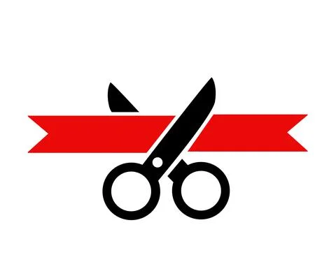 Scissors Icon vector illustration Illustrazione stock