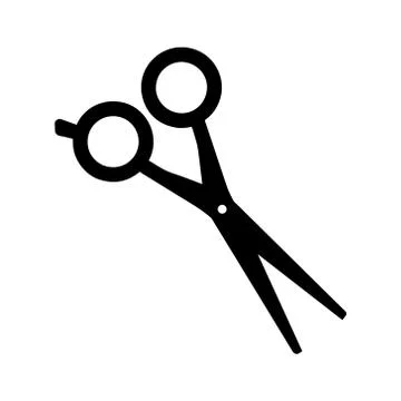 Scissors icon. Vector illustration isolated Stock Illustration