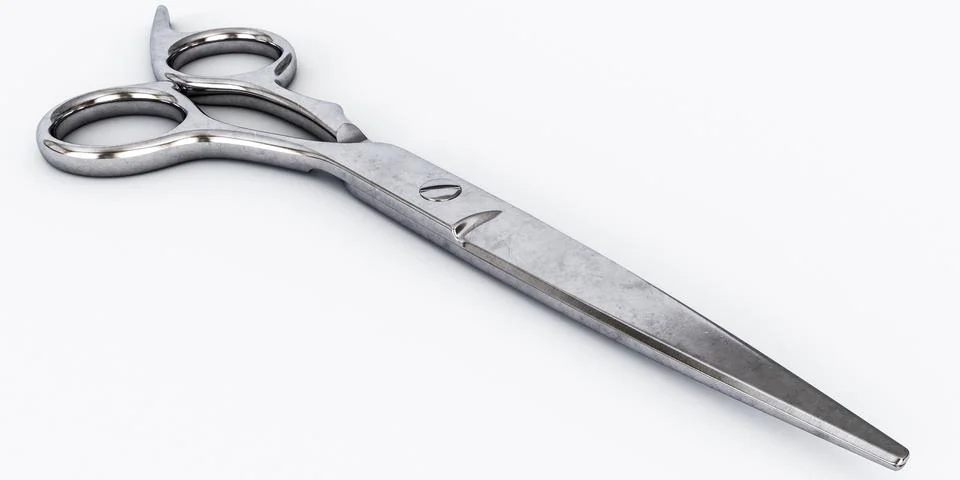 Scissors isolated on white background Stock Illustration