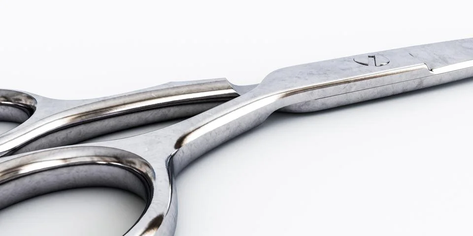 Scissors isolated on white background Stock Illustration