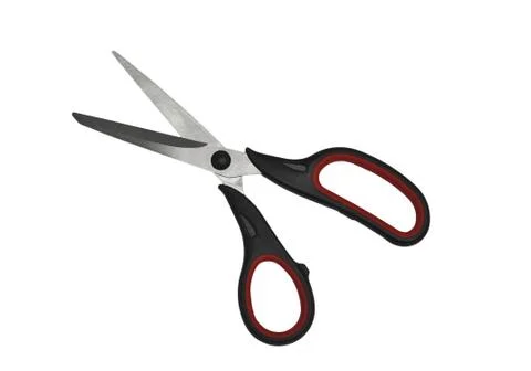 Scissors isolated on the white background Stock Photos