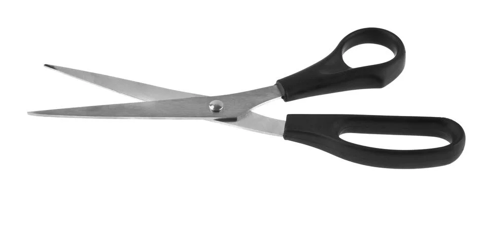 Scissors isolated on white background Foto stock