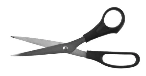 Scissors isolated on white background Stock Photos