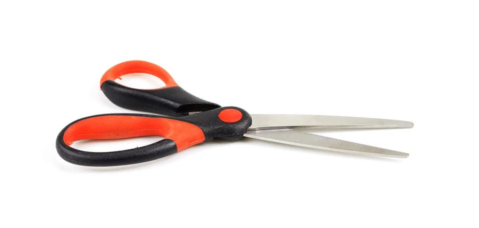 Scissors isolated on a white background Stock Photos