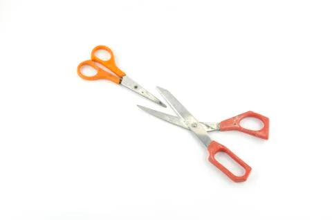 Scissors isolated with white background Stock Photos