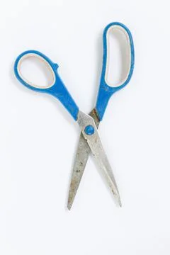 Scissors isolated on white background. Stock Photos