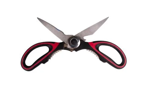 Scissors isolated on white background Stock Photos