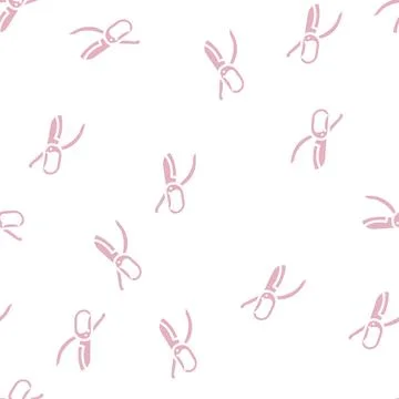 Scissors lettuce glyph vector seamless pattern イラスト素材