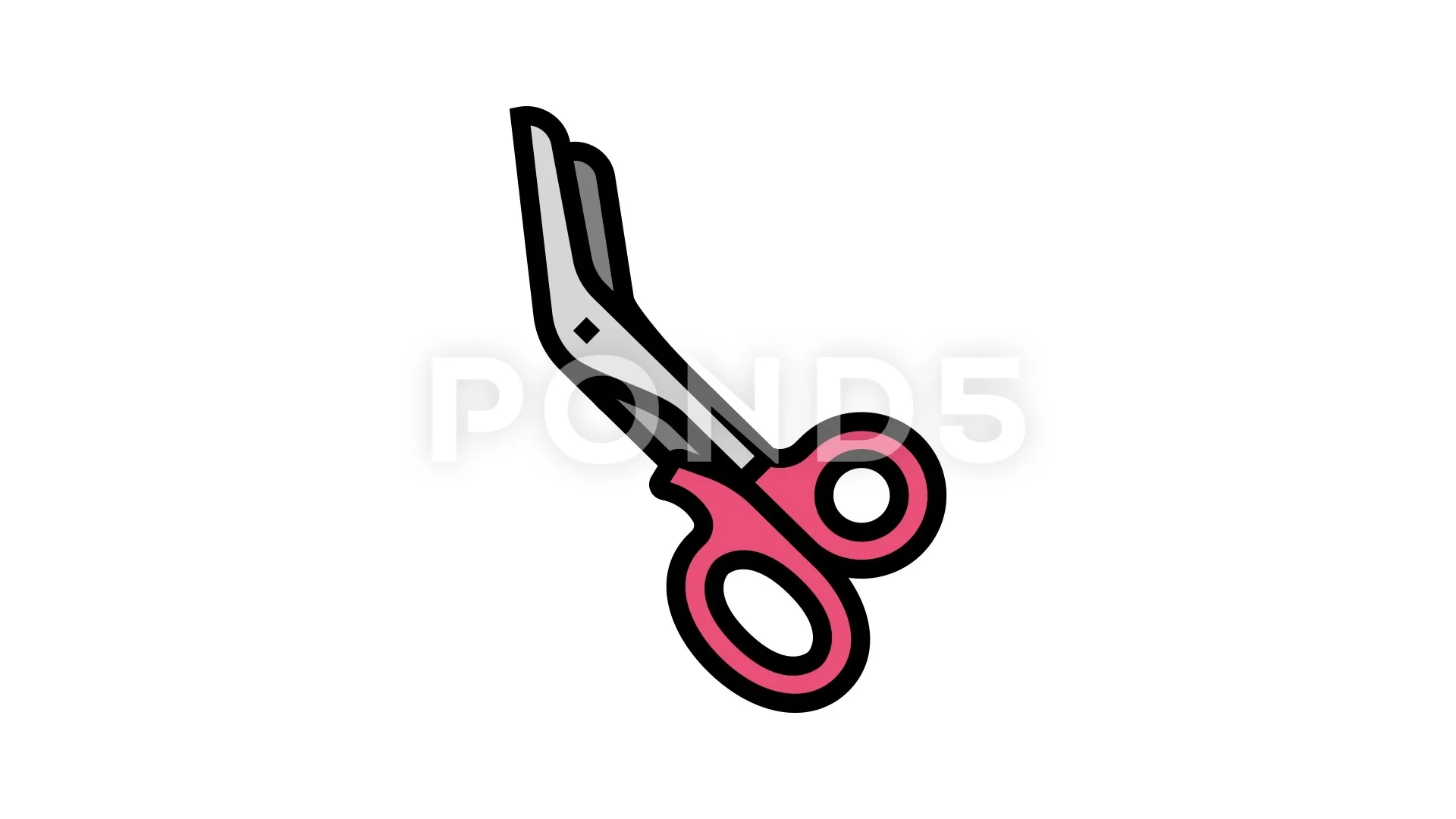 Animated Scissors Stock Video Footage | Royalty Free Animated Scissors  Videos | Pond5