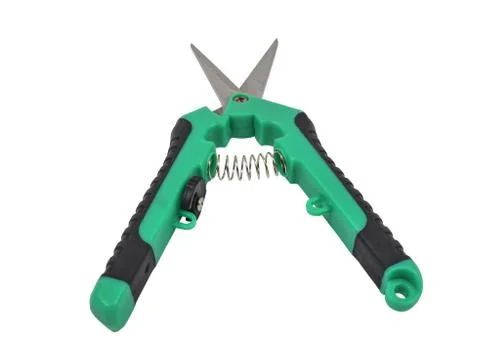 Scissors on metal Stock Photos