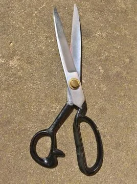 Scissors MidWay Stock Photos