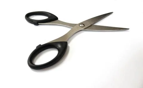 Scissors object photo on white background Stock Photos