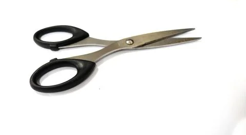 Scissors object photo on white background Stock Photos