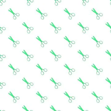 Scissors pattern, cartoon style Stockillustratie