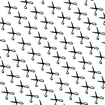 Scissors Pattern イラスト素材