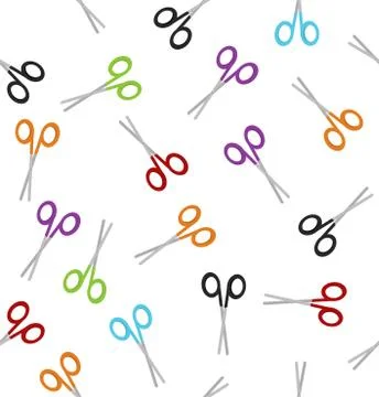 Scissors  pattern イラスト素材