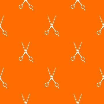 Scissors pattern seamless Stock Illustration