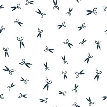 Scissors seamless pattern cover. Scissors icon creative design. Wallpaper, web Illustrazione stock