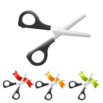 Scissors set Stock Illustration