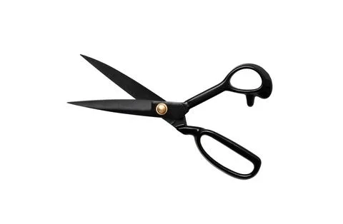 Scissors for sewing on white Stock Photos