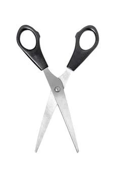 Scissors for sewing on white Stock Photos