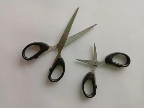 Scissors, stainless scissors Stock Photos