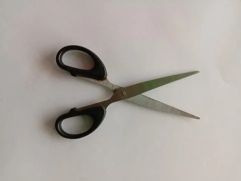 Scissors, stainless scissors Stock Photos