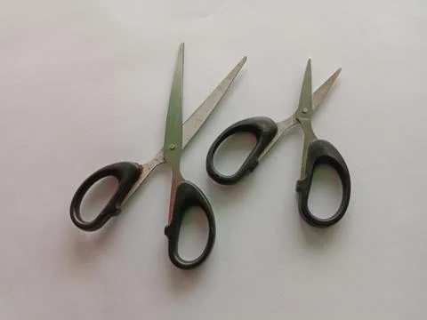Scissors, stainless scissors Stock Photos