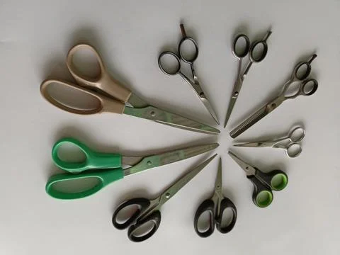 Scissors, stainless scissors Stock Photos