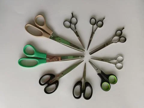 Scissors, stainless scissors Stock Photos