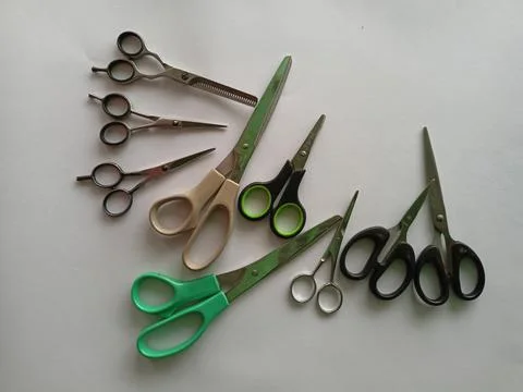 Scissors, stainless scissors Stock Photos